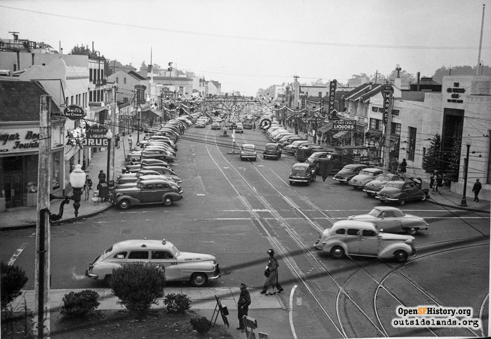 West Portal Ave Dec 1947